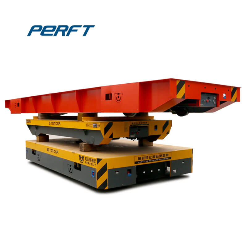 steerable material trackless transfer cart-Perfect Battery 